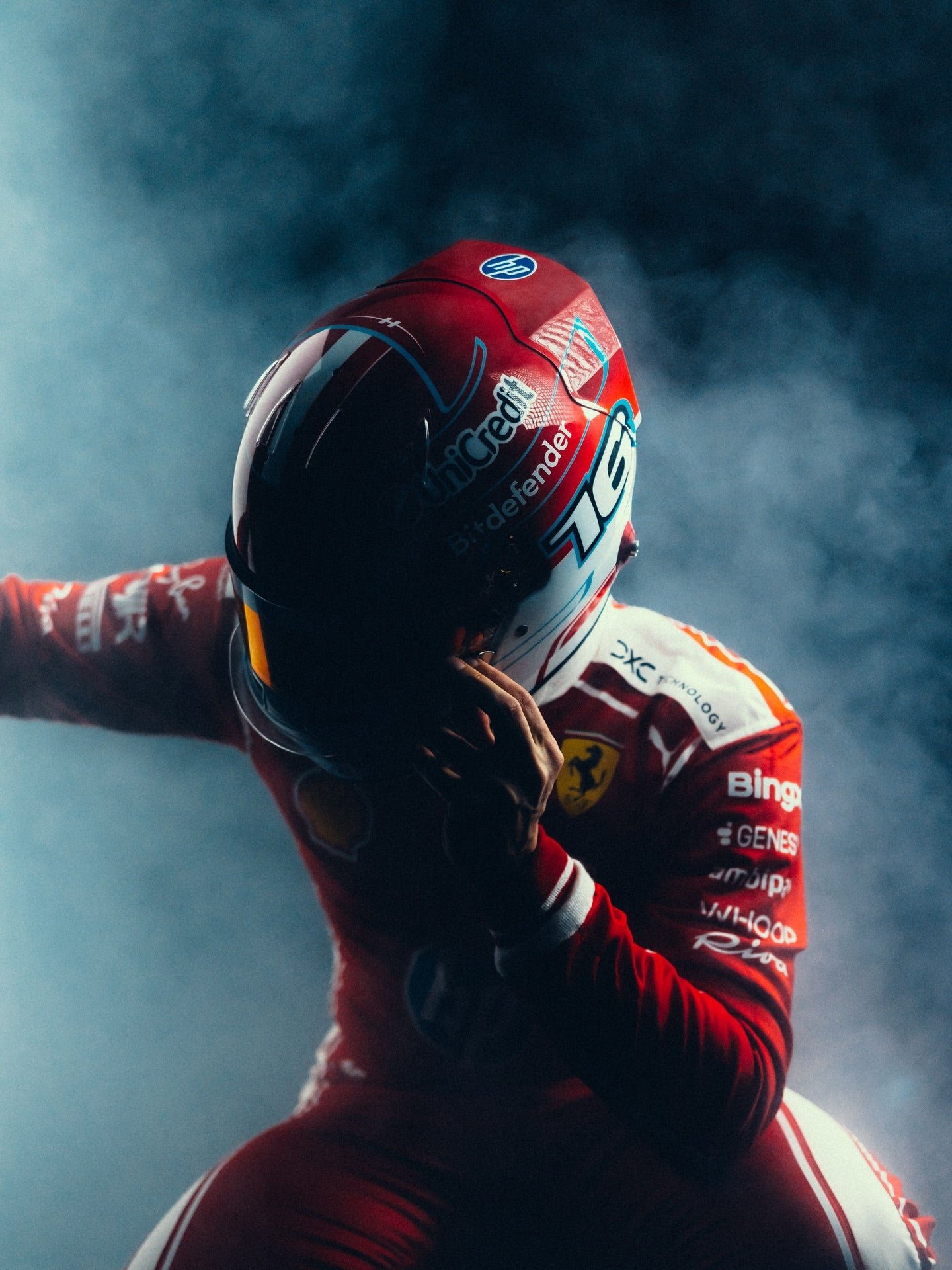 F1 replica racing suit full body view 2026