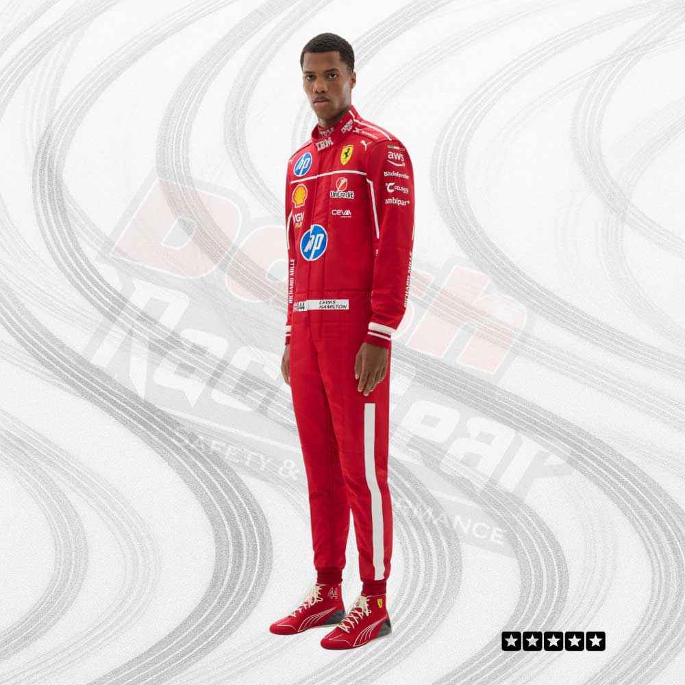 2025 Lewis Hamilton racing suit for Scuderia Ferrari