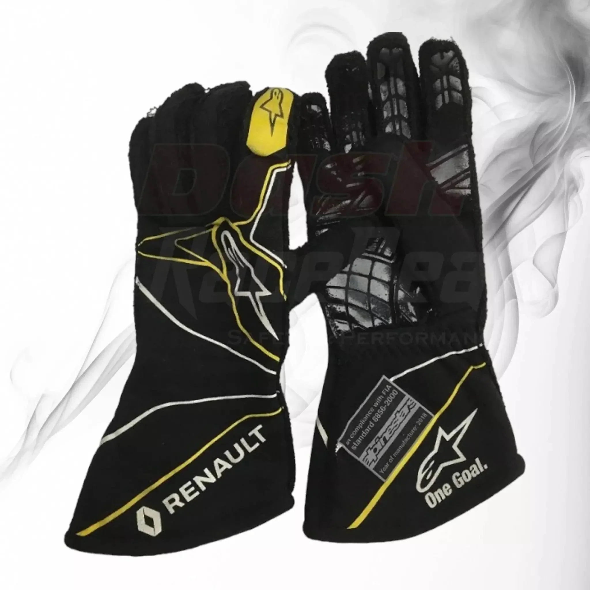 2018 Carlos Sainz Renault F1 Team Race Gloves