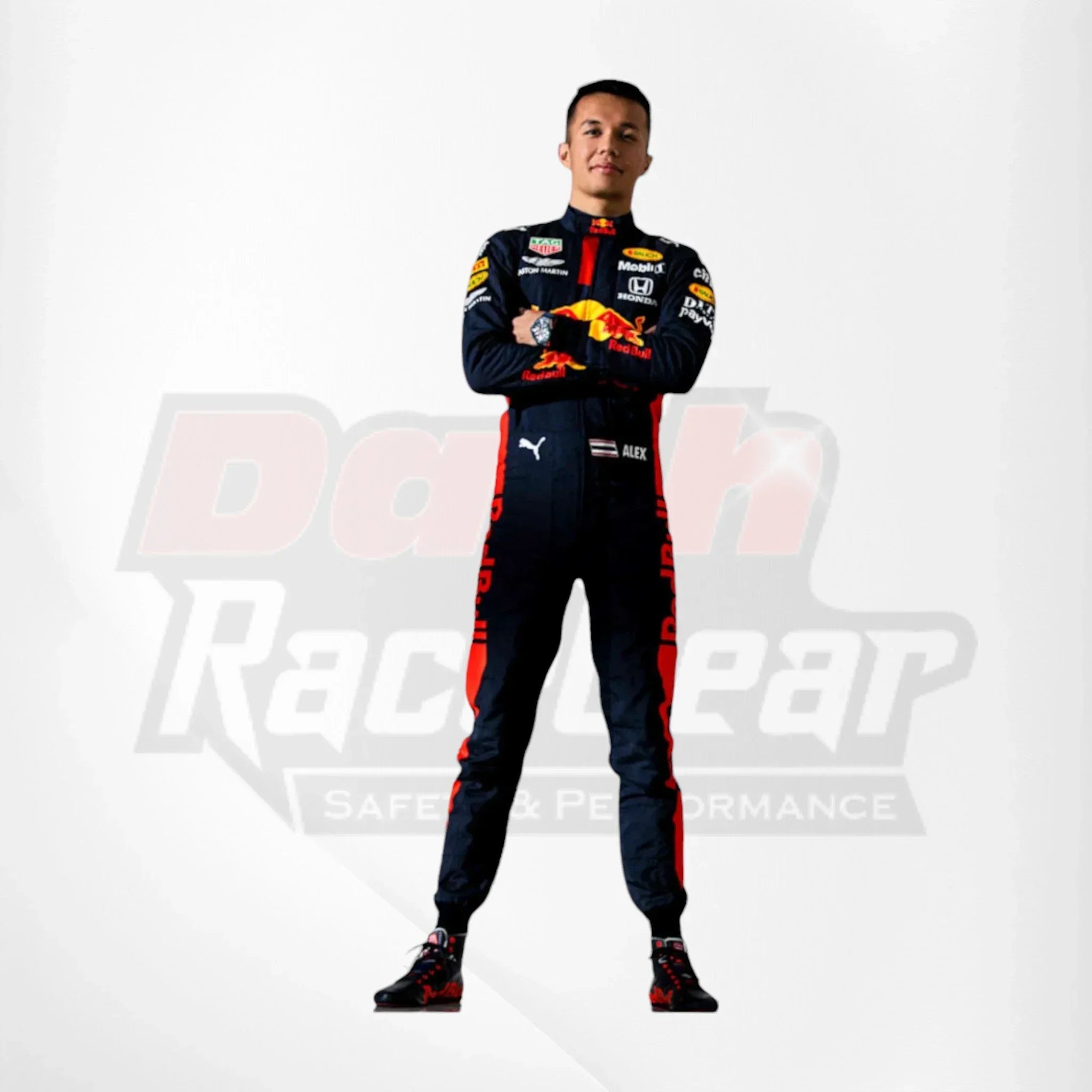 2020 Max Verstappen Alex Albon F1 Team Race suit Alex Albon