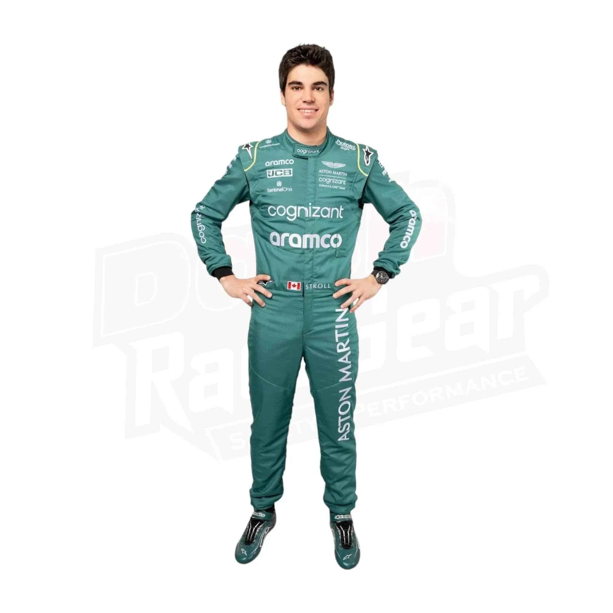 2022 LANCE STROLL ASTON MARTIN F1 RACE SUIT KIDS - CANADIAN GP