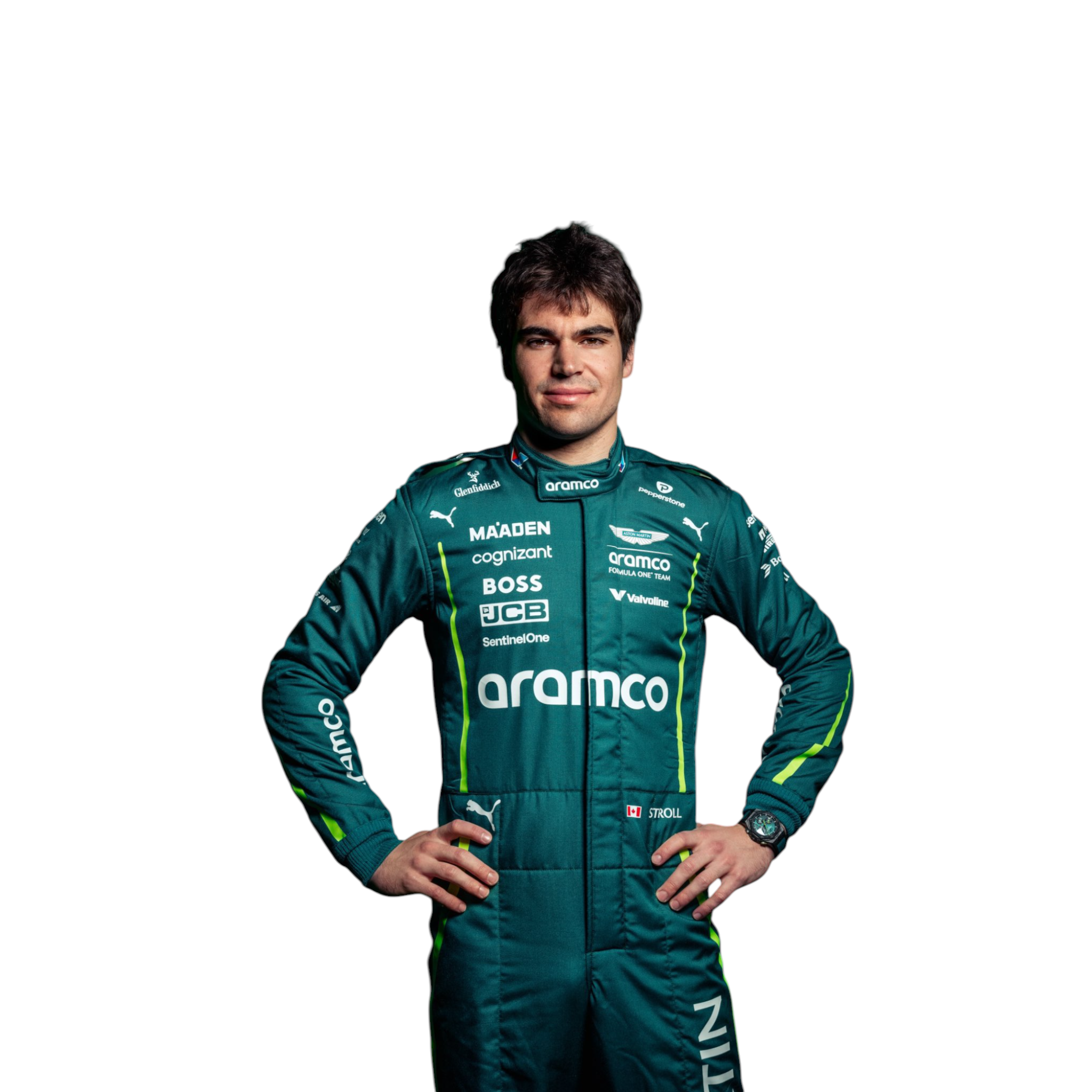 2025 Lance Stroll Aston Martin F1 Team Race Suit